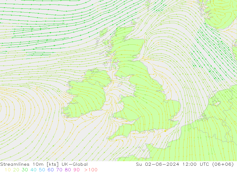 ветер 10m UK-Global Вс 02.06.2024 12 UTC