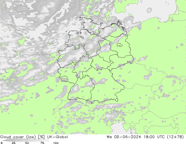 nízká oblaka UK-Global St 05.06.2024 18 UTC