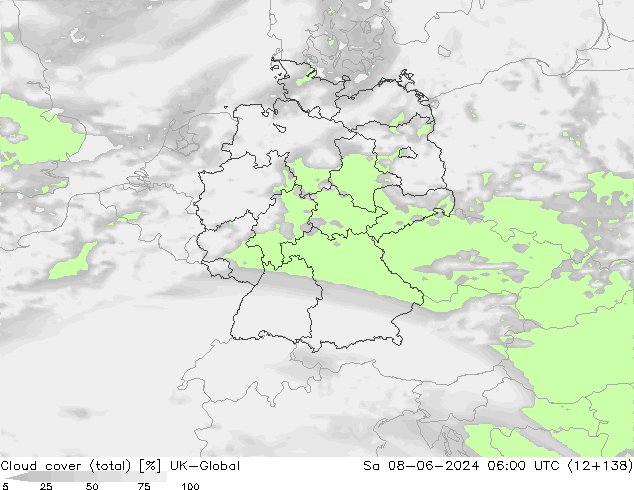 nuvens (total) UK-Global Sáb 08.06.2024 06 UTC