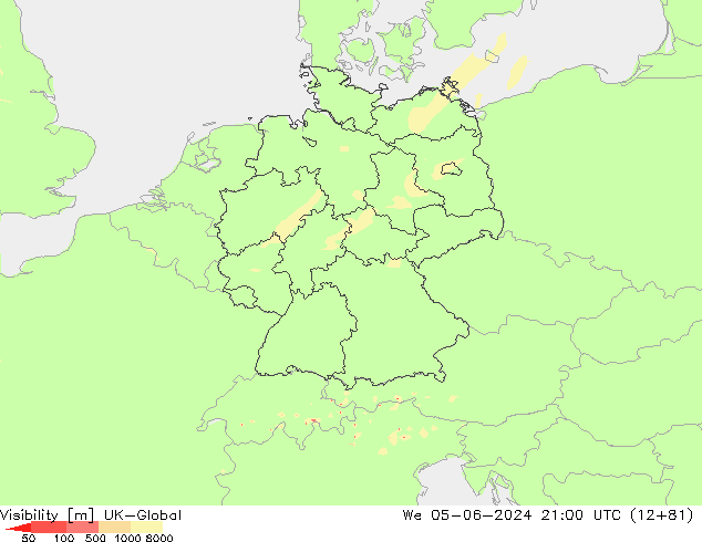 Dohlednost UK-Global St 05.06.2024 21 UTC