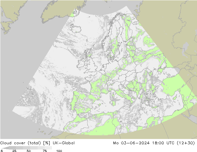zachmurzenie (suma) UK-Global pon. 03.06.2024 18 UTC