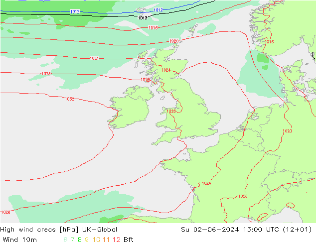High wind areas UK-Global Вс 02.06.2024 13 UTC