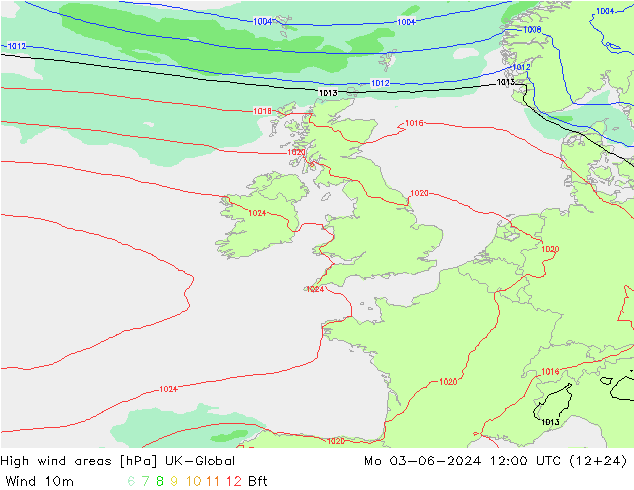 yüksek rüzgarlı alanlar UK-Global Pzt 03.06.2024 12 UTC