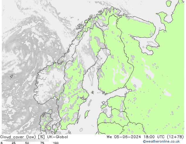Nubi basse UK-Global mer 05.06.2024 18 UTC