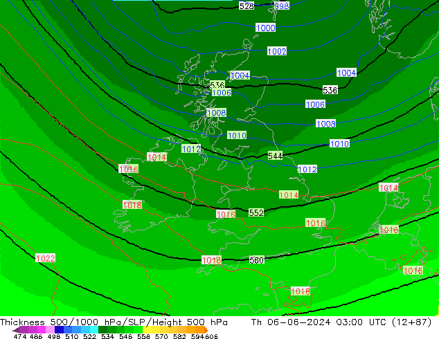 Thck 500-1000hPa UK-Global Th 06.06.2024 03 UTC