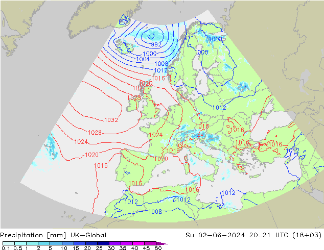precipitação UK-Global Dom 02.06.2024 21 UTC
