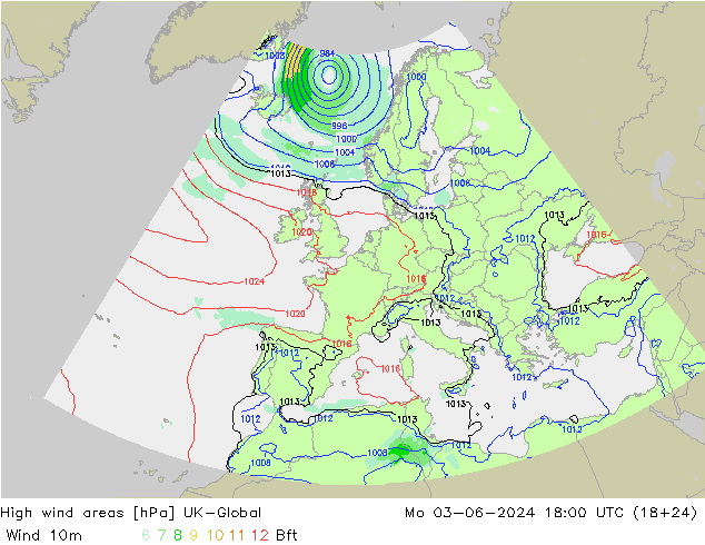 High wind areas UK-Global lun 03.06.2024 18 UTC