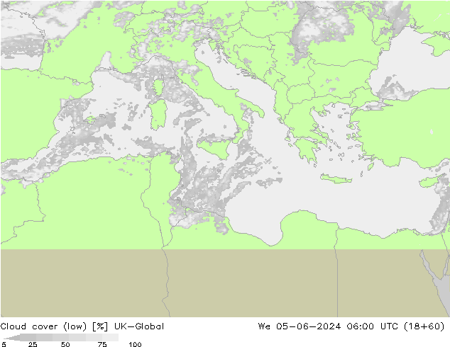 Nuages (bas) UK-Global mer 05.06.2024 06 UTC