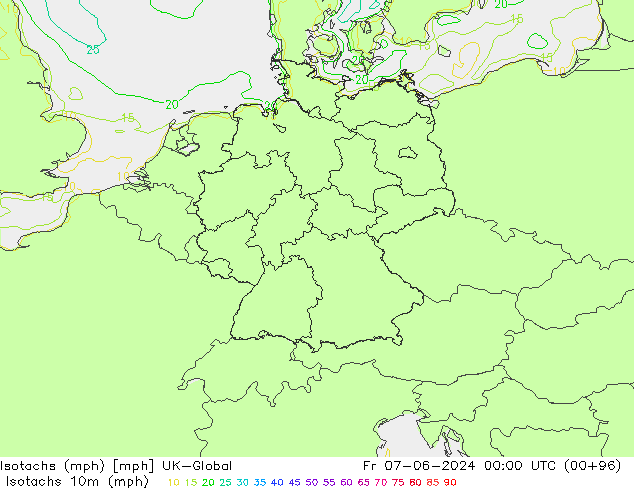 Isotaca (mph) UK-Global vie 07.06.2024 00 UTC