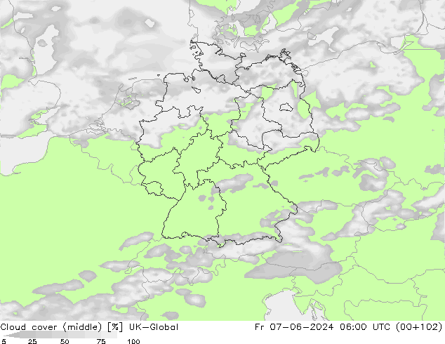 облака (средний) UK-Global пт 07.06.2024 06 UTC