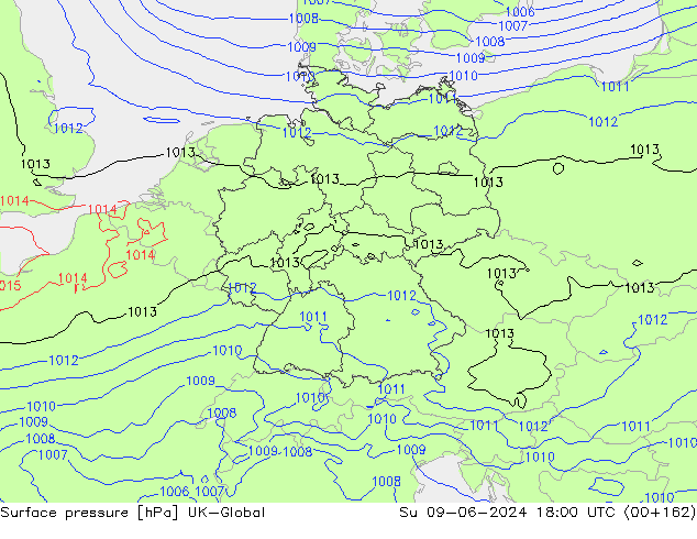 Bodendruck UK-Global So 09.06.2024 18 UTC