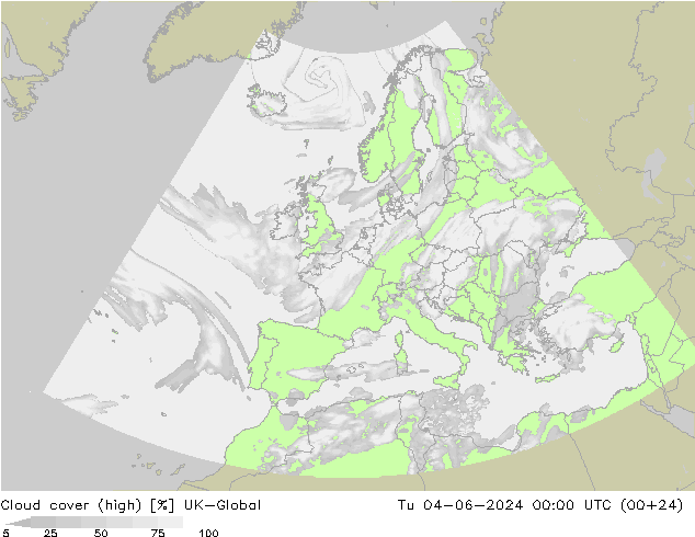 vysoký oblak UK-Global Út 04.06.2024 00 UTC