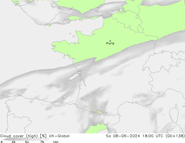 vysoký oblak UK-Global So 08.06.2024 18 UTC