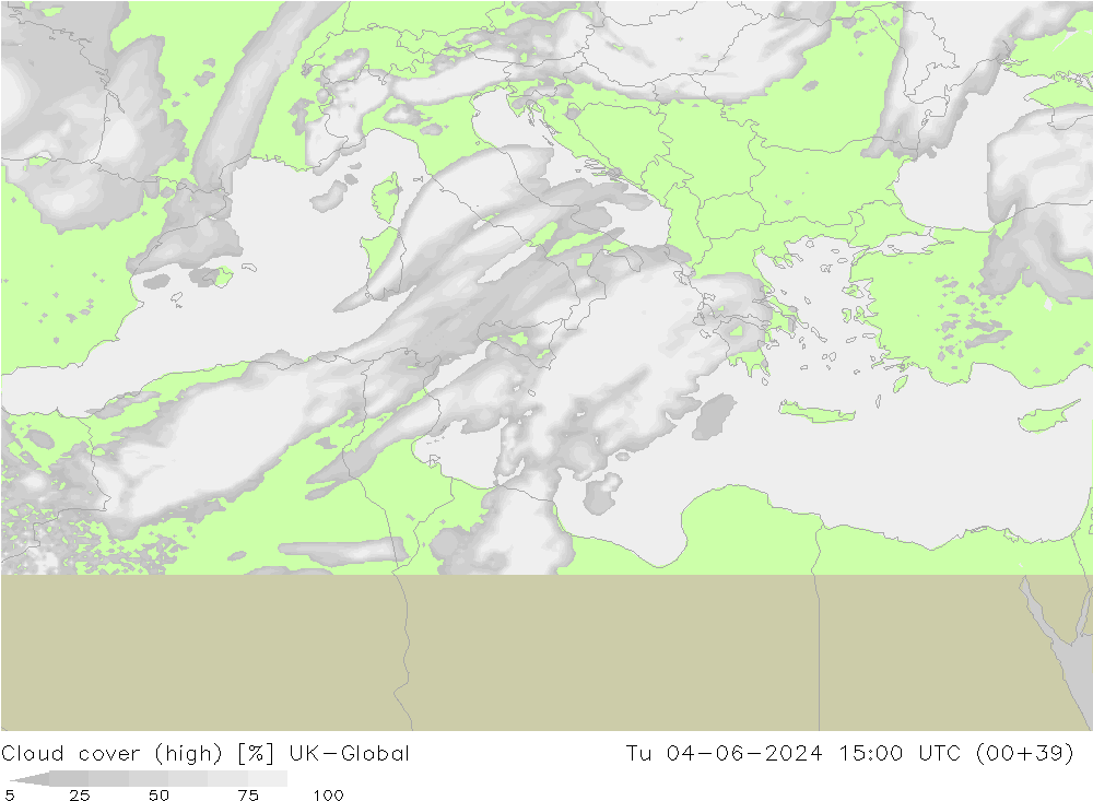 Bewolking (Hoog) UK-Global di 04.06.2024 15 UTC