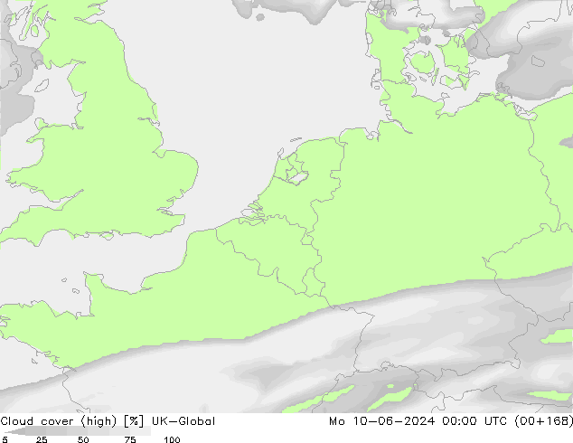 Wolken (hohe) UK-Global Mo 10.06.2024 00 UTC