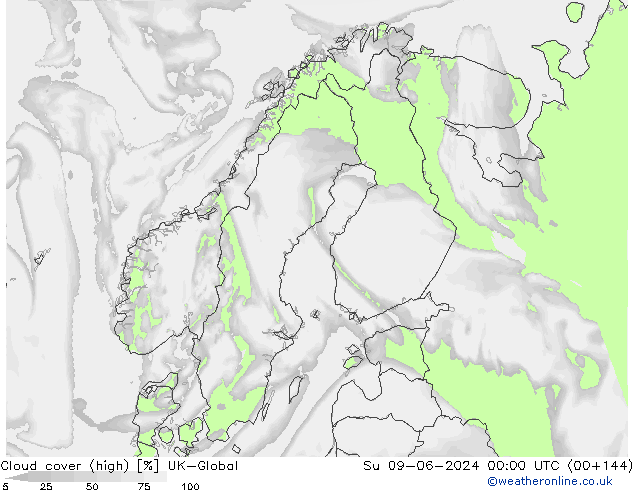 облака (средний) UK-Global Вс 09.06.2024 00 UTC