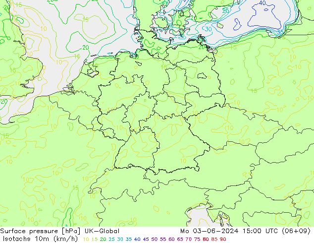 Isotachs (kph) UK-Global Seg 03.06.2024 15 UTC