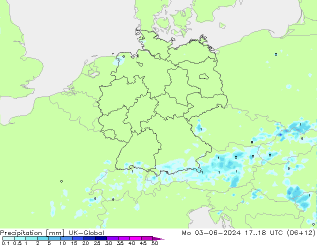 Niederschlag UK-Global Mo 03.06.2024 18 UTC