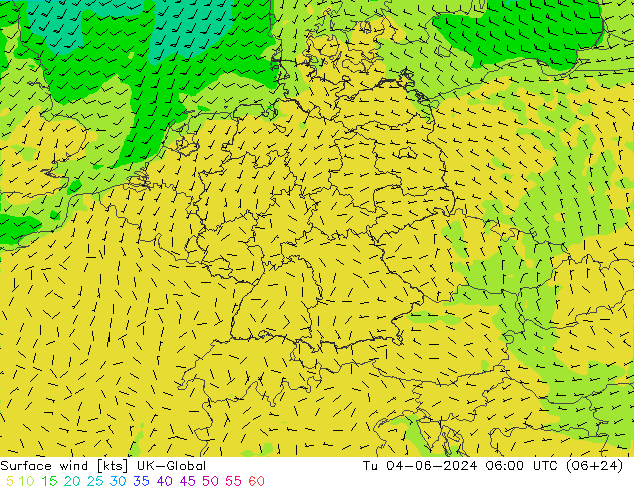 Bodenwind UK-Global Di 04.06.2024 06 UTC