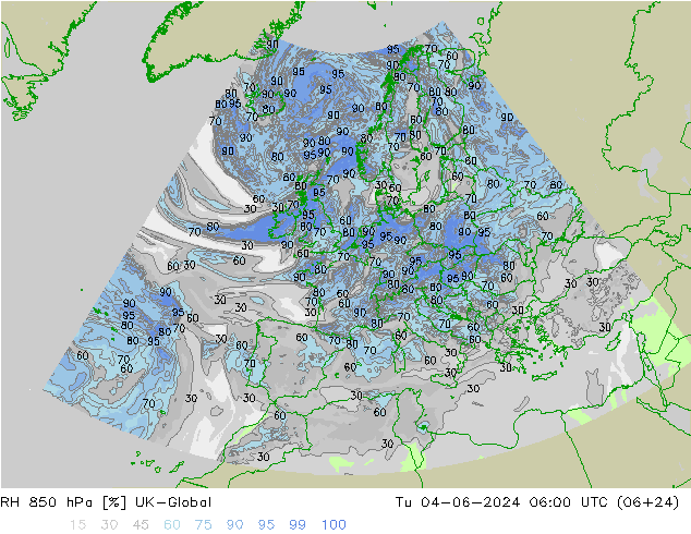 850 hPa Nispi Nem UK-Global Sa 04.06.2024 06 UTC