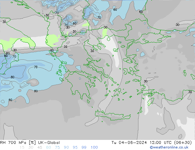 RV 700 hPa UK-Global di 04.06.2024 12 UTC