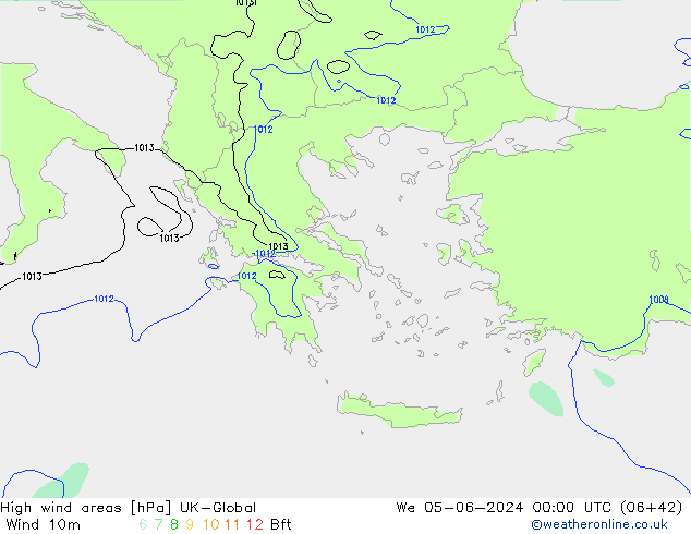 High wind areas UK-Global ср 05.06.2024 00 UTC