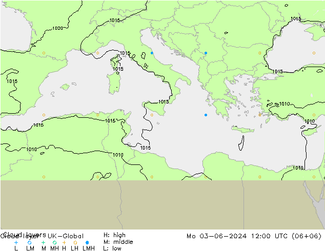 Cloud layer UK-Global lun 03.06.2024 12 UTC