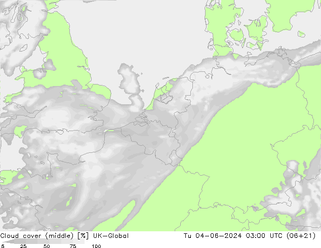 Wolken (mittel) UK-Global Di 04.06.2024 03 UTC