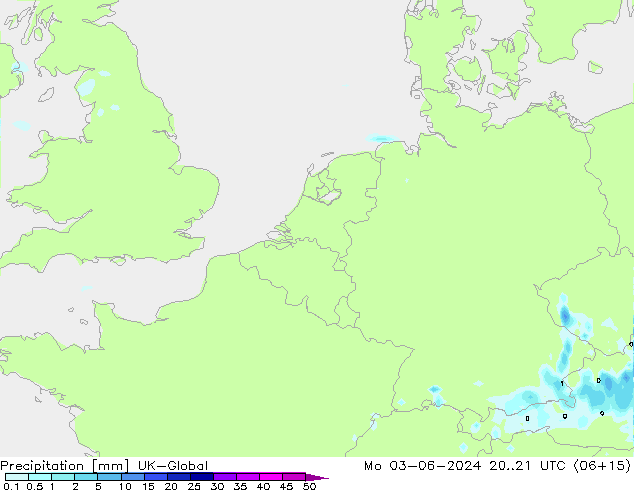 Yağış UK-Global Pzt 03.06.2024 21 UTC