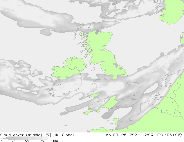 oblačnosti uprostřed UK-Global Po 03.06.2024 12 UTC