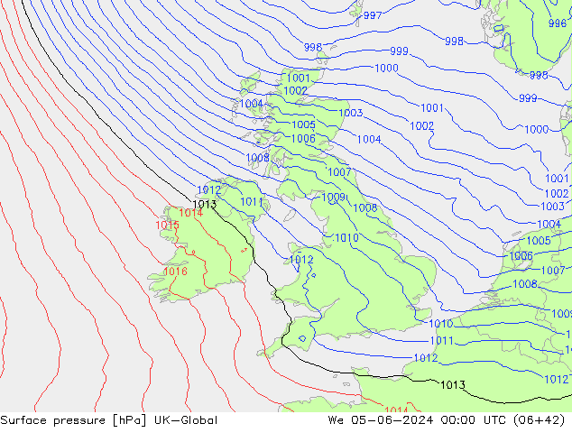 ciśnienie UK-Global śro. 05.06.2024 00 UTC