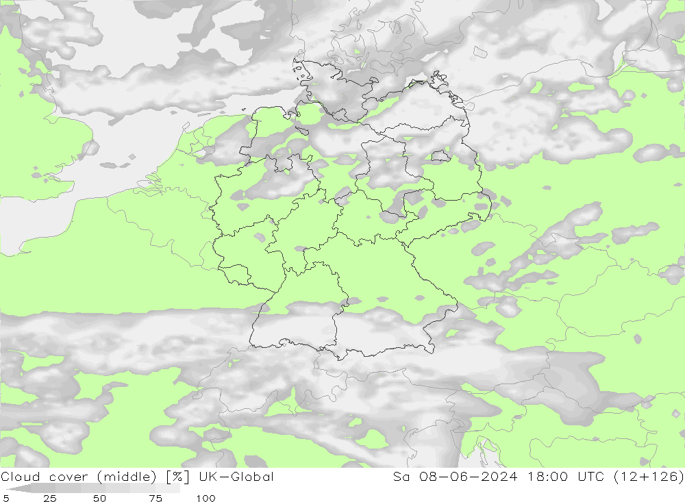 Cloud cover (middle) UK-Global Sa 08.06.2024 18 UTC