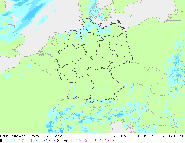 Lluvia/nieve UK-Global mar 04.06.2024 15 UTC