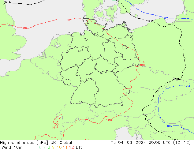 High wind areas UK-Global Tu 04.06.2024 00 UTC