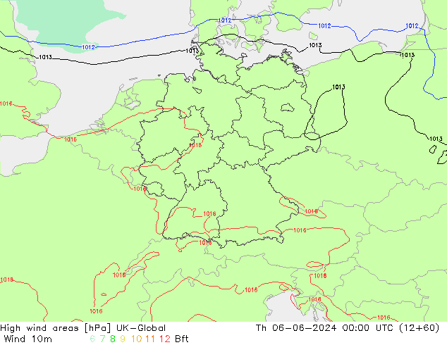 High wind areas UK-Global Th 06.06.2024 00 UTC