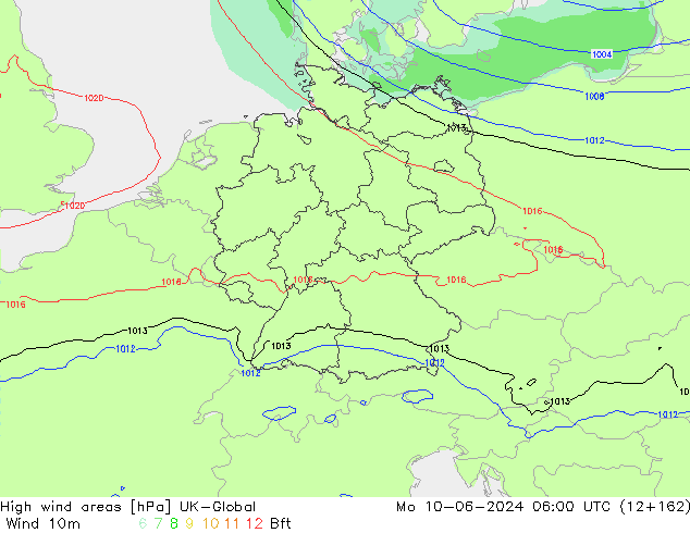 yüksek rüzgarlı alanlar UK-Global Pzt 10.06.2024 06 UTC