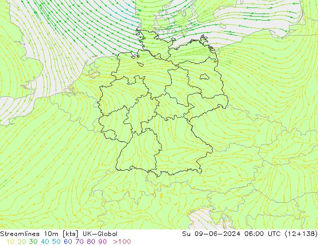ветер 10m UK-Global Вс 09.06.2024 06 UTC