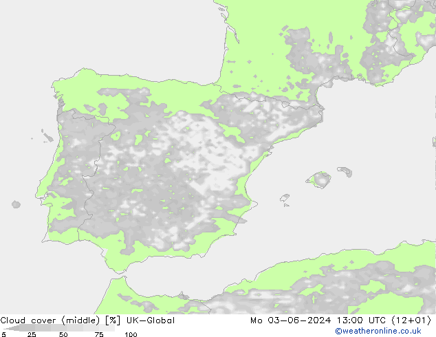облака (средний) UK-Global пн 03.06.2024 13 UTC