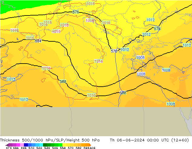Thck 500-1000hPa UK-Global Th 06.06.2024 00 UTC
