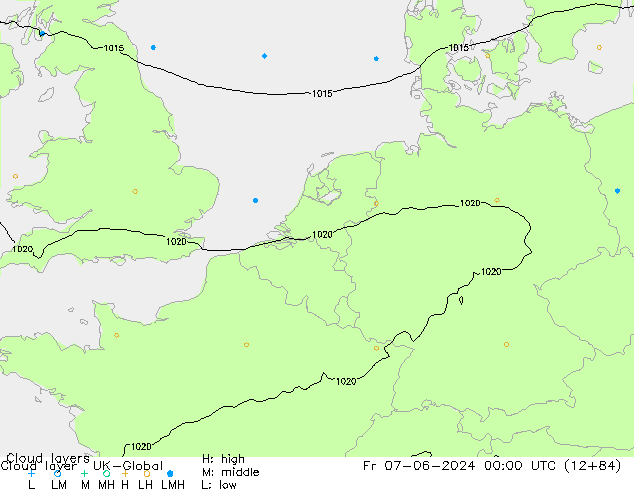 Cloud layer UK-Global Cu 07.06.2024 00 UTC