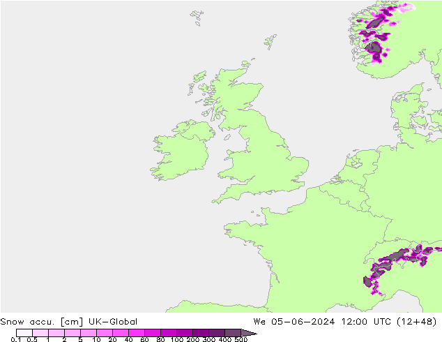 Snow accu. UK-Global St 05.06.2024 12 UTC