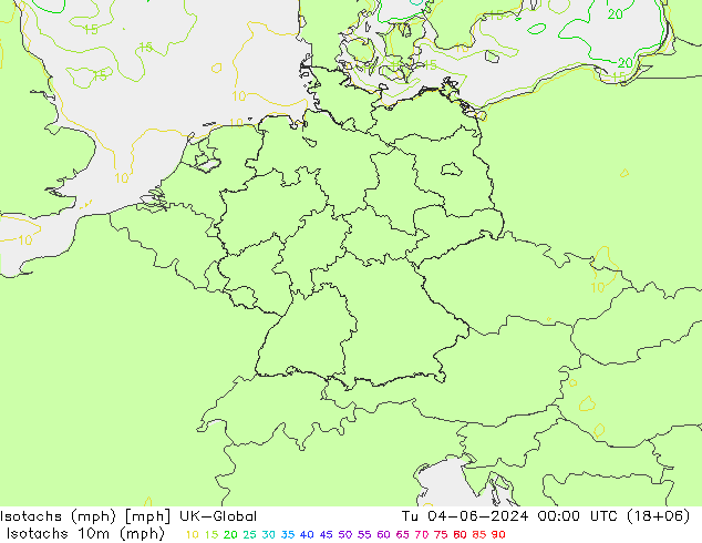 Isotachs (mph) UK-Global  04.06.2024 00 UTC