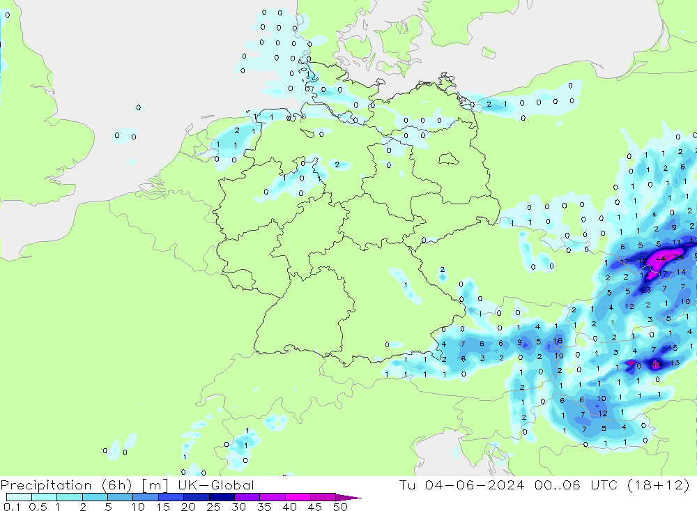 Nied. akkumuliert (6Std) UK-Global Di 04.06.2024 06 UTC