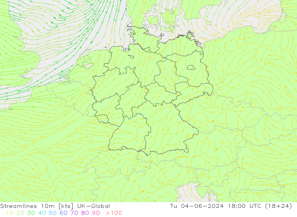 Linea di flusso 10m UK-Global mar 04.06.2024 18 UTC