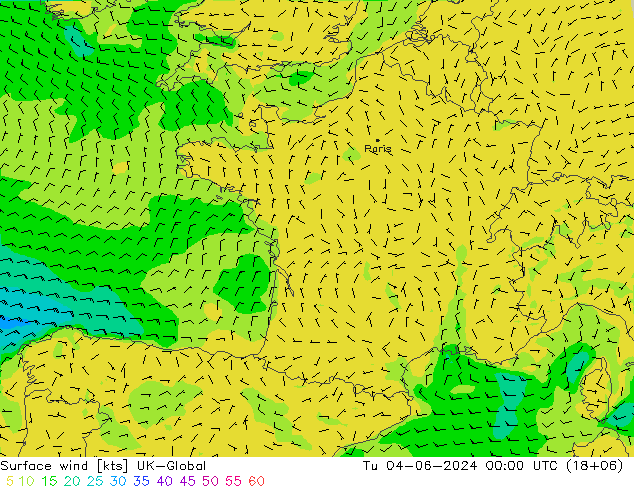 Bodenwind UK-Global Di 04.06.2024 00 UTC