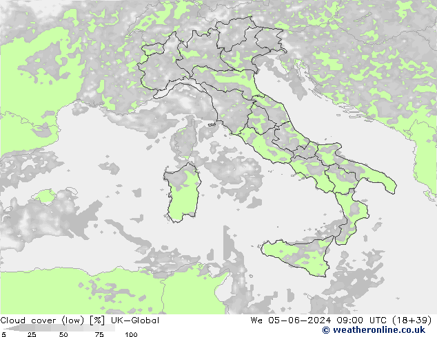 Bulutlar (düşük) UK-Global Çar 05.06.2024 09 UTC