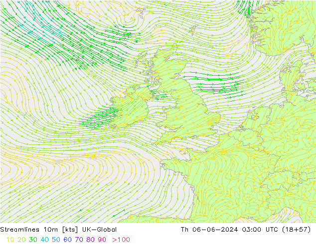 Rüzgar 10m UK-Global Per 06.06.2024 03 UTC