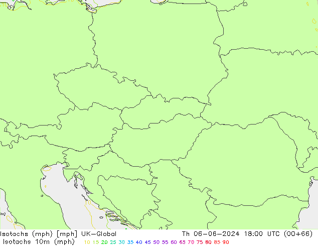 Isotachs (mph) UK-Global Qui 06.06.2024 18 UTC