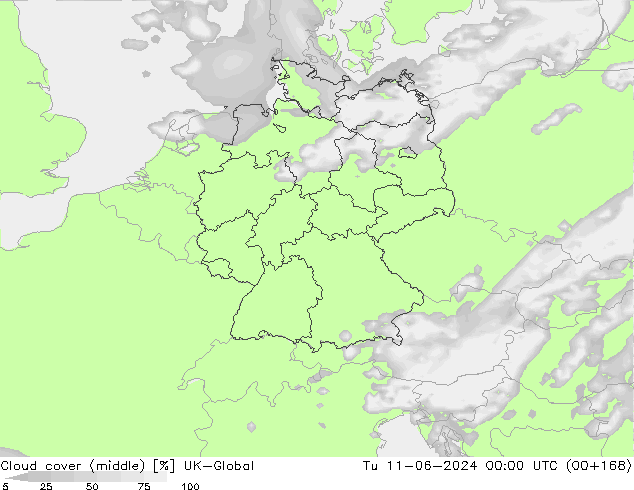 Nubi medie UK-Global mar 11.06.2024 00 UTC