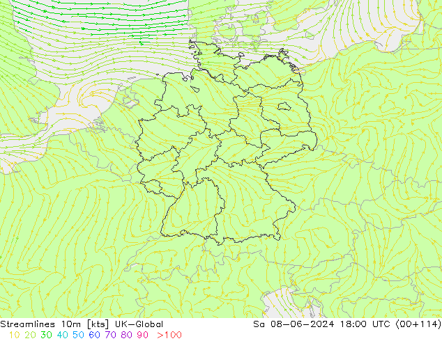 Linia prądu 10m UK-Global so. 08.06.2024 18 UTC